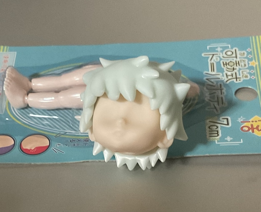 可動式ドールミニの髪