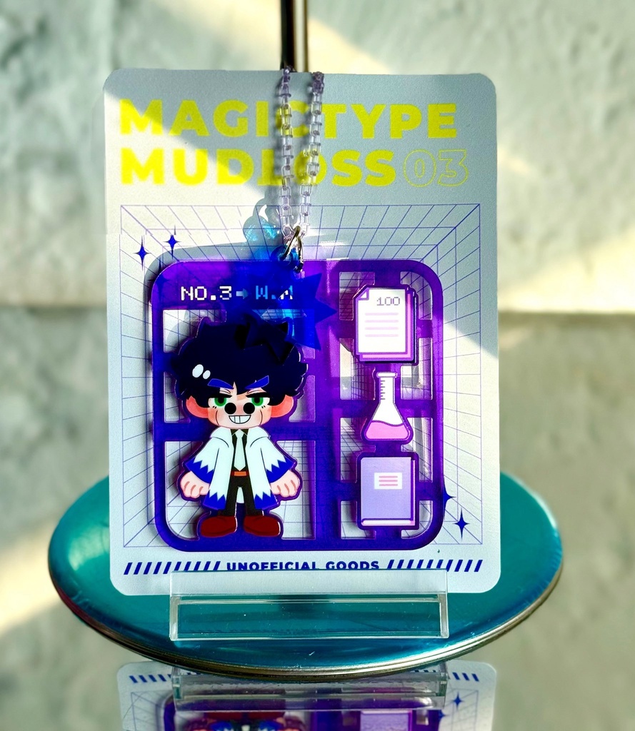 プラモ風アクキー