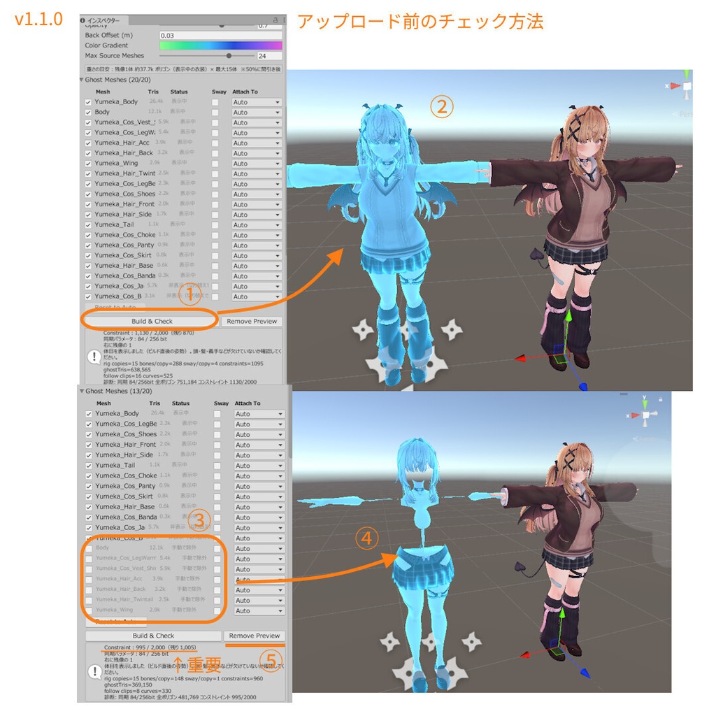 サンデヴィスタンっぽい残像&サイバーサイコシスっぽい目