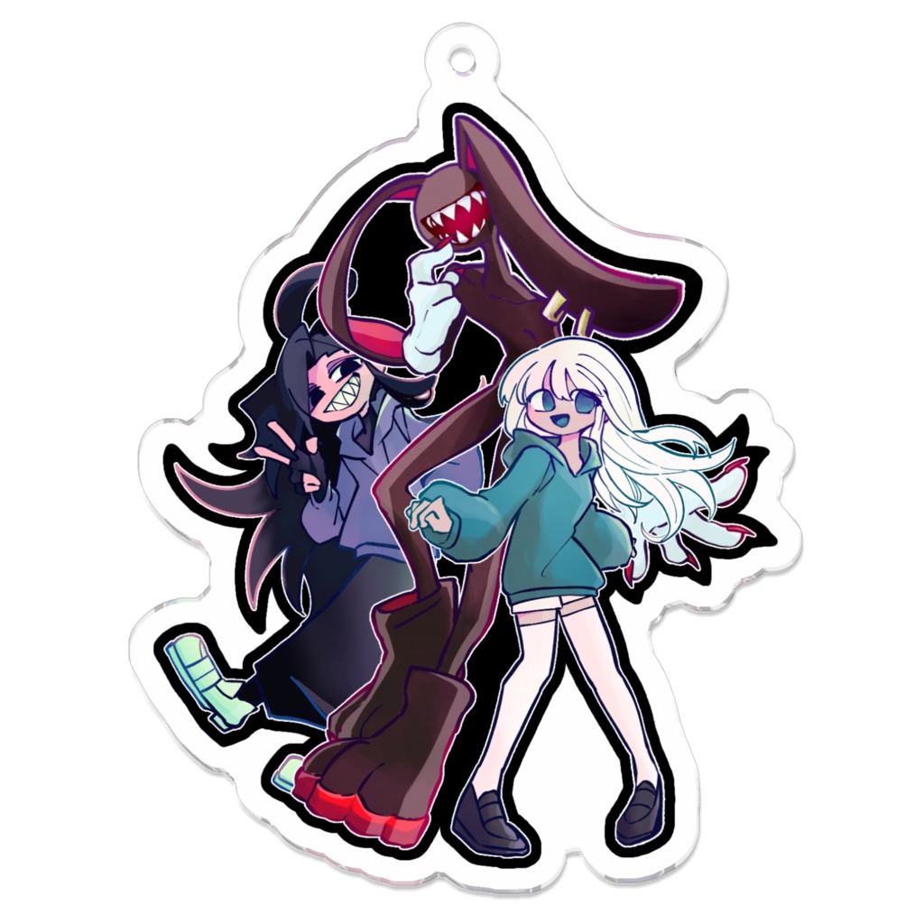 代理組アクリルキーホルダー