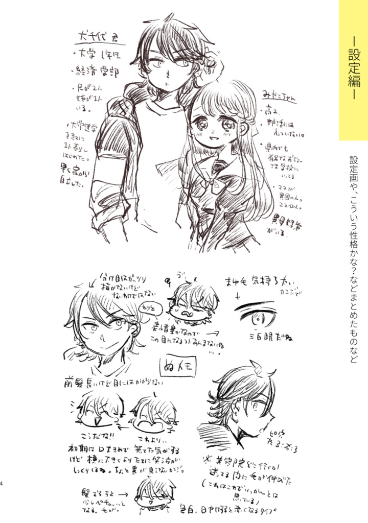 【通販二回目】創作男女web再録本 INUMIYA SAIROKU