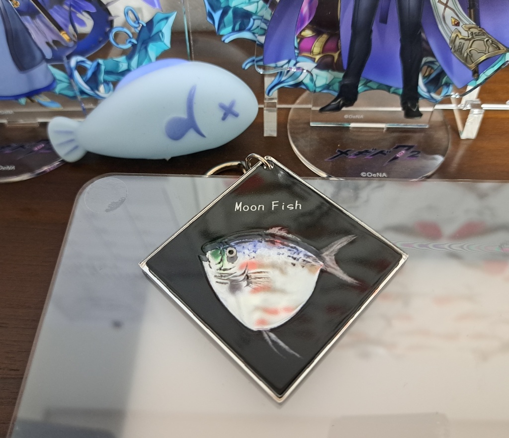 ギンカガミミラーアクリルキーホルダー