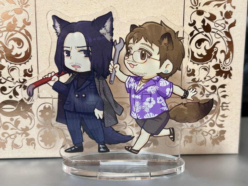 山井+トミザワ　ケモ耳アクリルスタンド