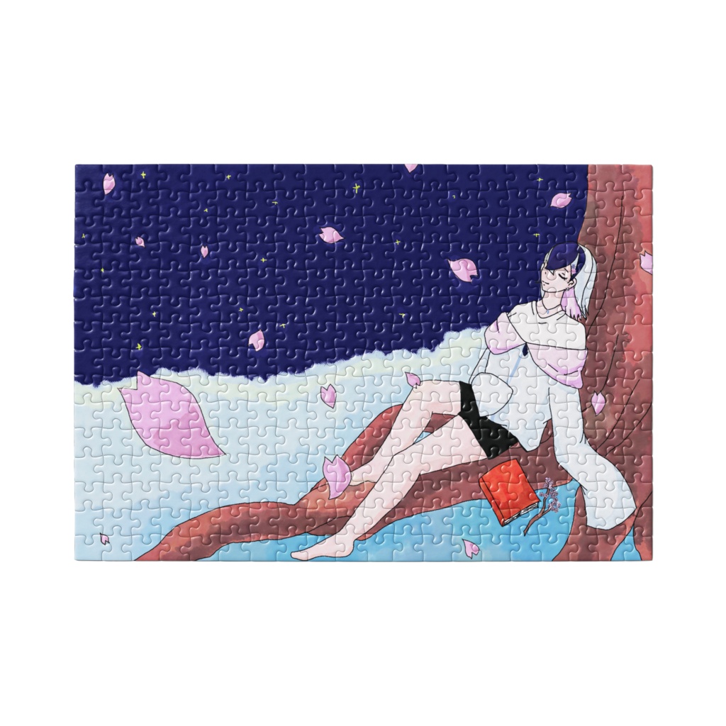 一周年記念イラスト パズル