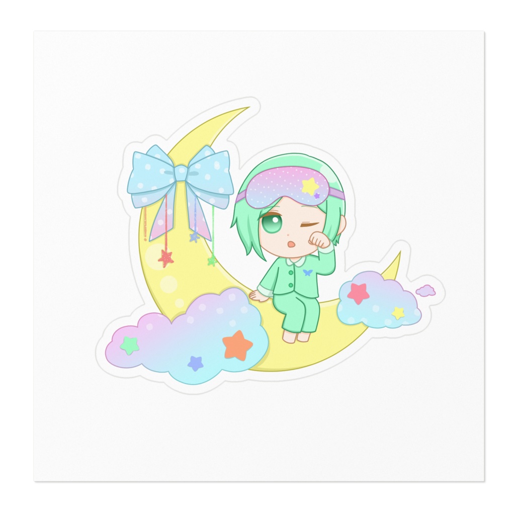 ゆりさんステッカー ゆめかわスタイル