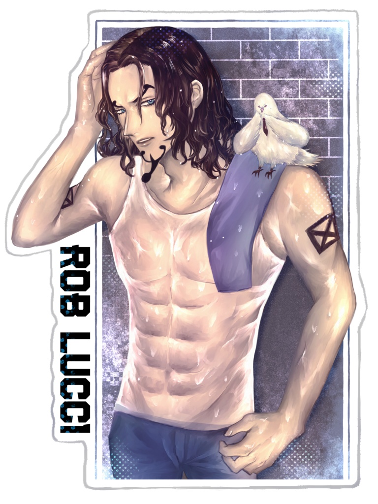 水も滴るイイ男アクスタ【ロブ・ルッチ】