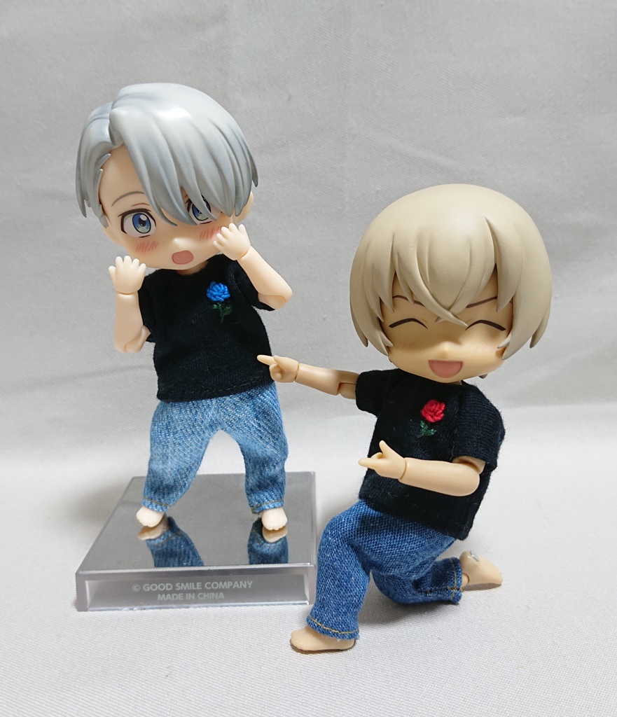 【ねんどろいどどーる】薔薇ちゃんTシャツ