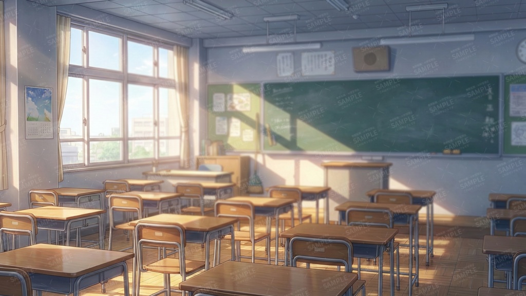 【背景】教室 (昼)