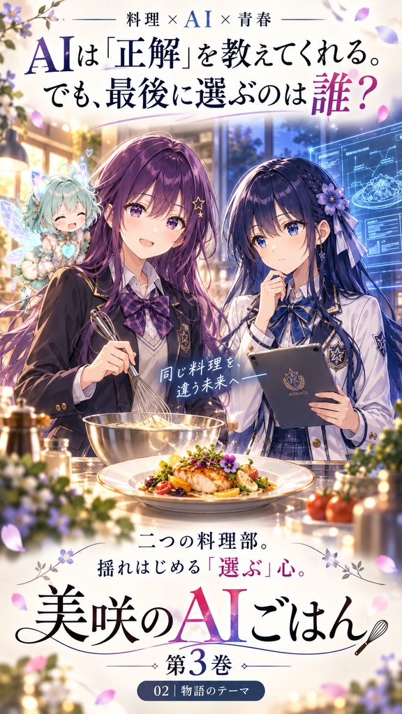 【PDF漫画・全141P】美咲のAIごはん 第3巻|第11〜15話収録・限定特典10P+ボーナス画像19枚