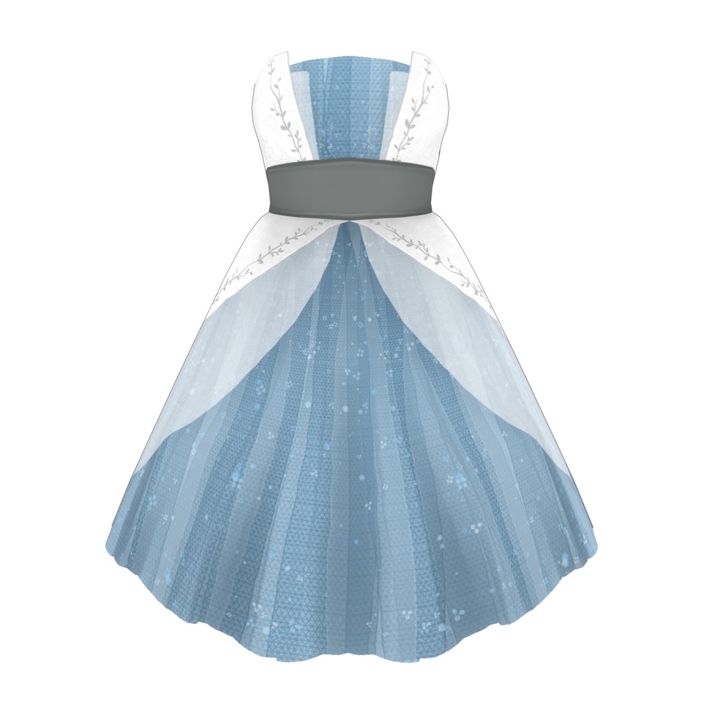 【無償版あり】VRoid用花束ドレステクスチャ