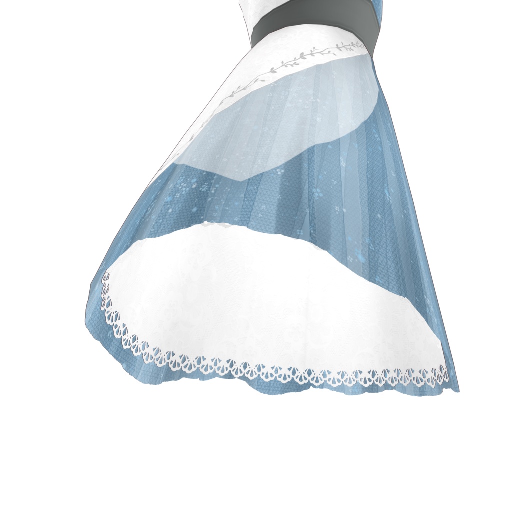 【無償版あり】VRoid用花束ドレステクスチャ