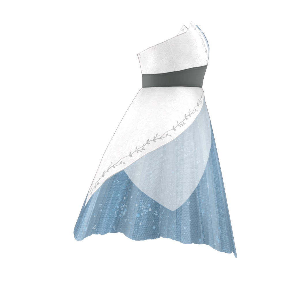 【無償版あり】VRoid用花束ドレステクスチャ