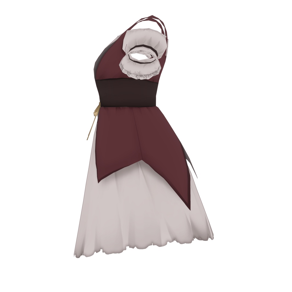 【無償版あり】VRoid用村娘風シンプルワンピテクスチャ