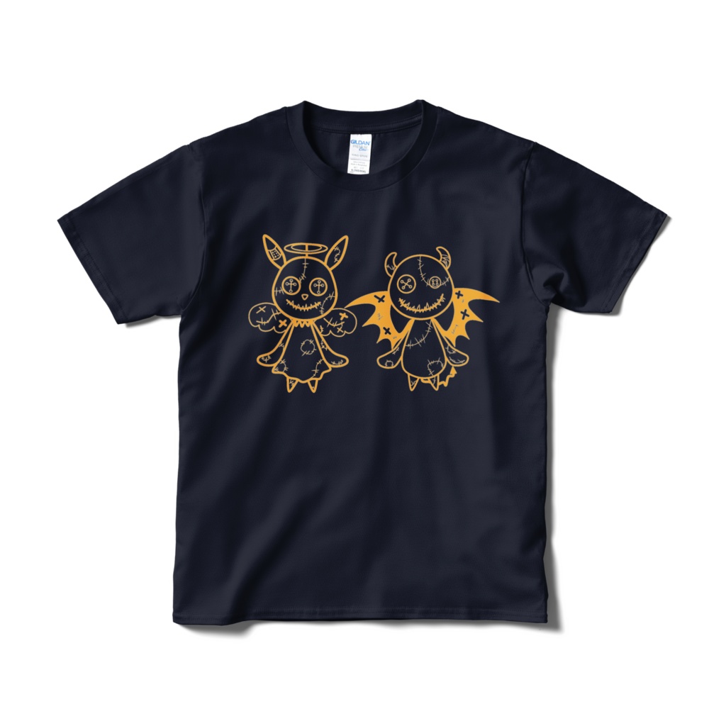 えんじ&りとるTシャツ1‐B