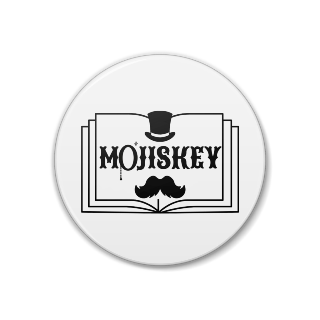 もじすきー 缶バッジ