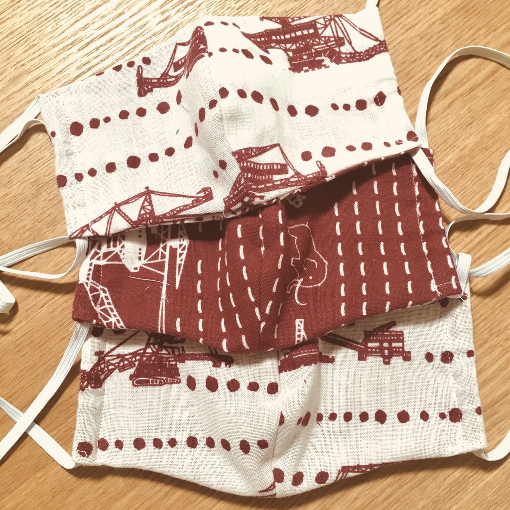 バケットホイールエクスカベーター手ぬぐい【いなせなBWE】