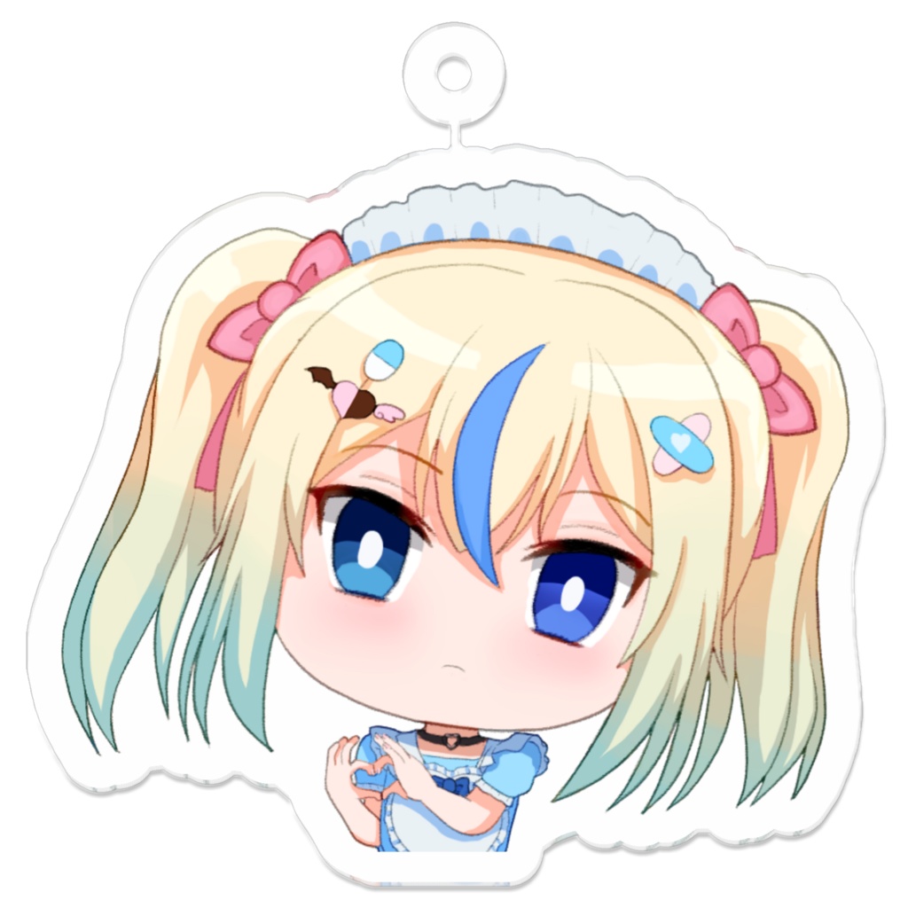 玖玲ミヤコ(くれいみやこ)　メイドアクリルキーホルダー