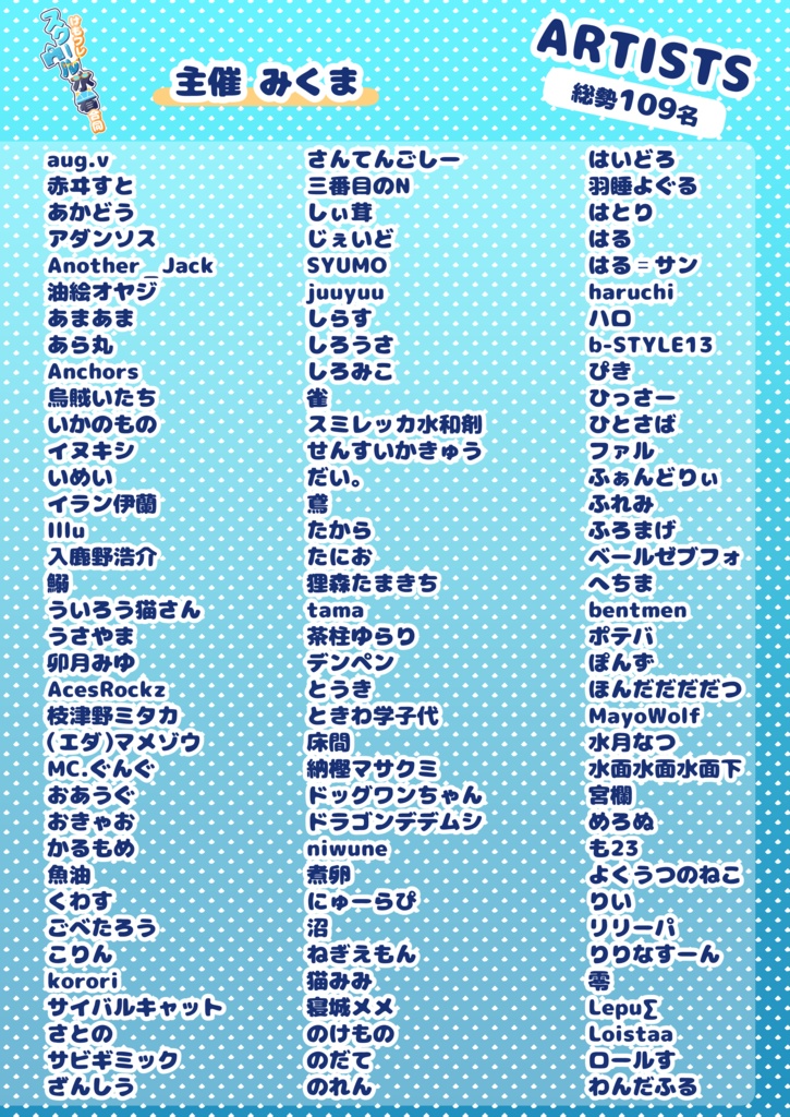 けもフレスクール水着合同