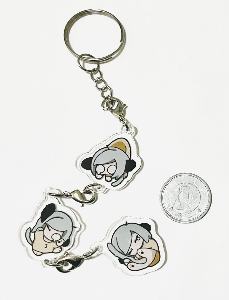 子ニョン連結アクキー