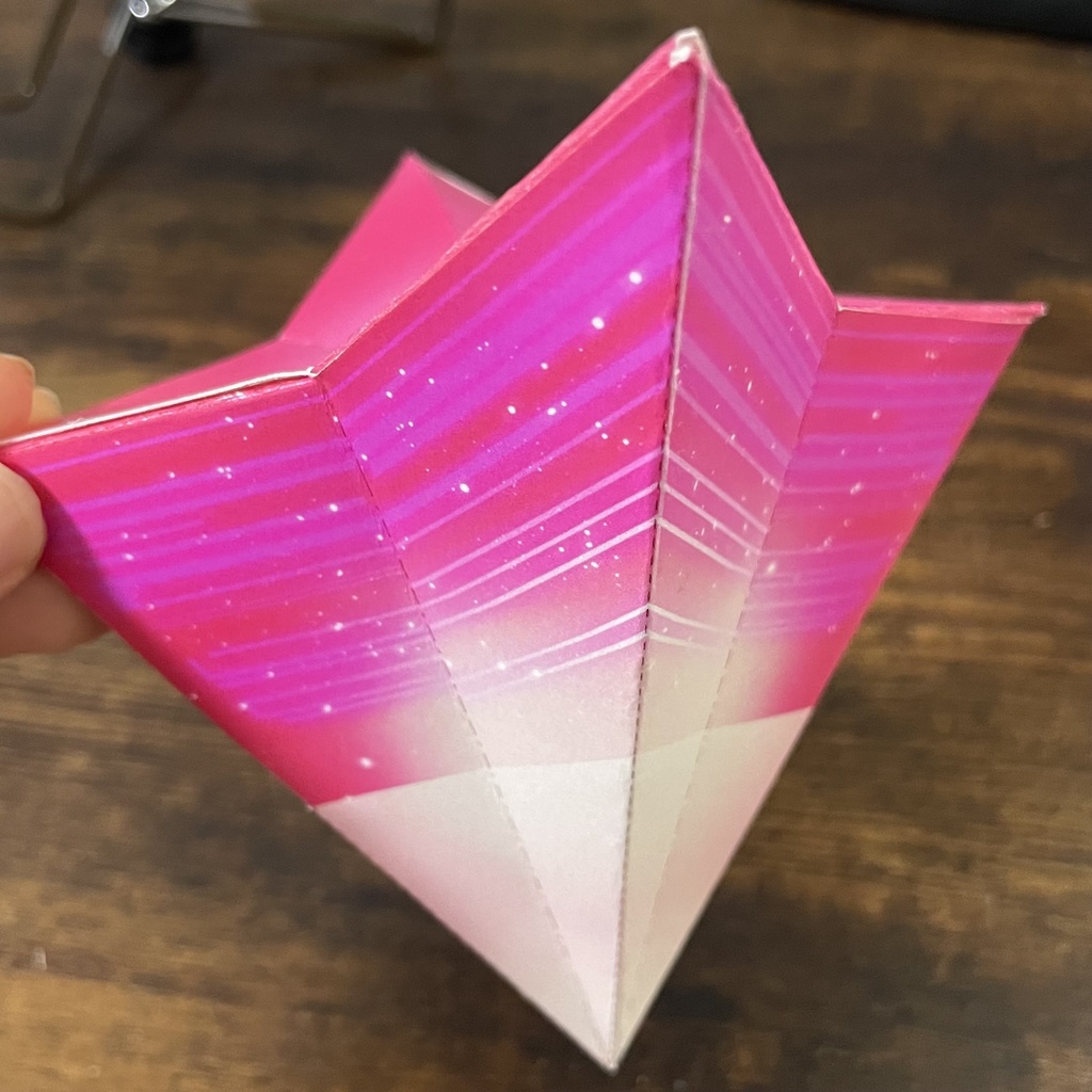 メギド体デカラビアのペーパークラフト