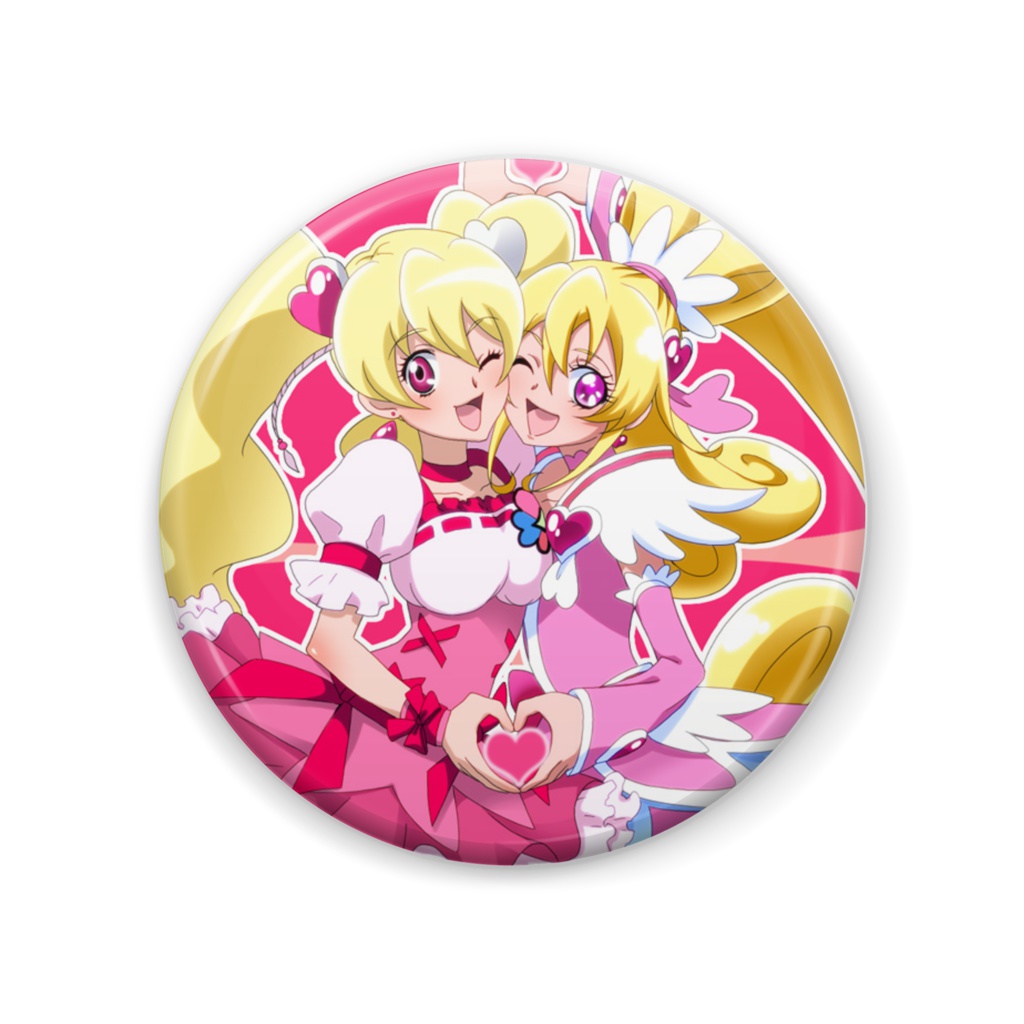 ラブマナ缶バッジ