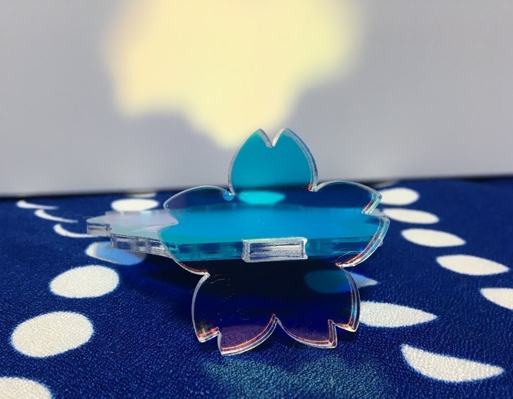 どこでもご機嫌な歌仙ちゃんのアクスタ