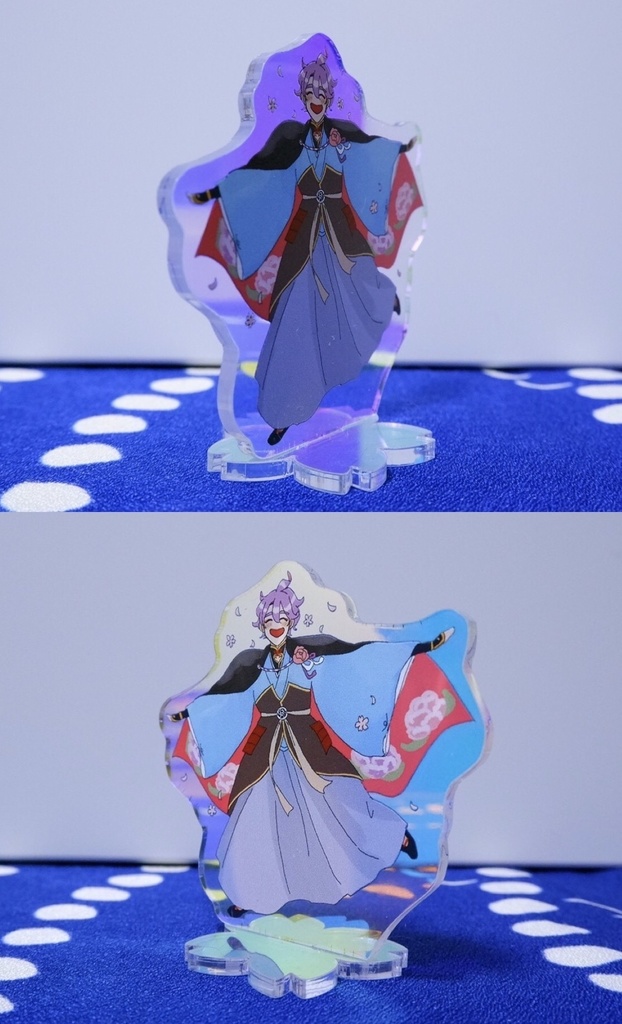 どこでもご機嫌な歌仙ちゃんのアクスタ