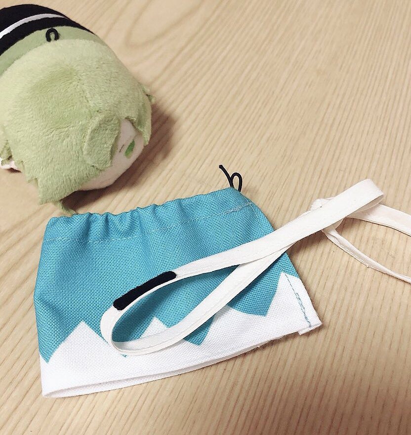 もちのだんだら羽織セット