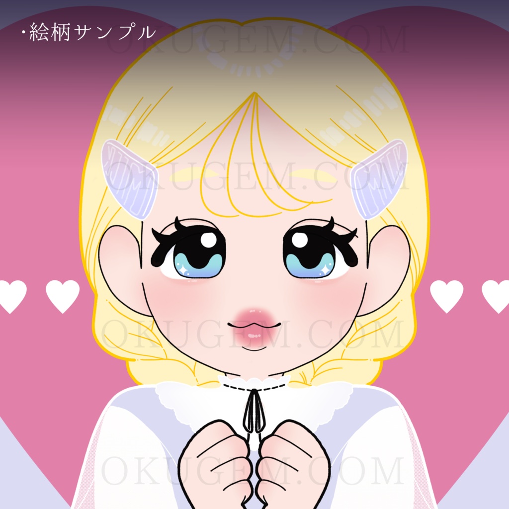 【フルオーダーメイドイラスト】もちもちアイコン