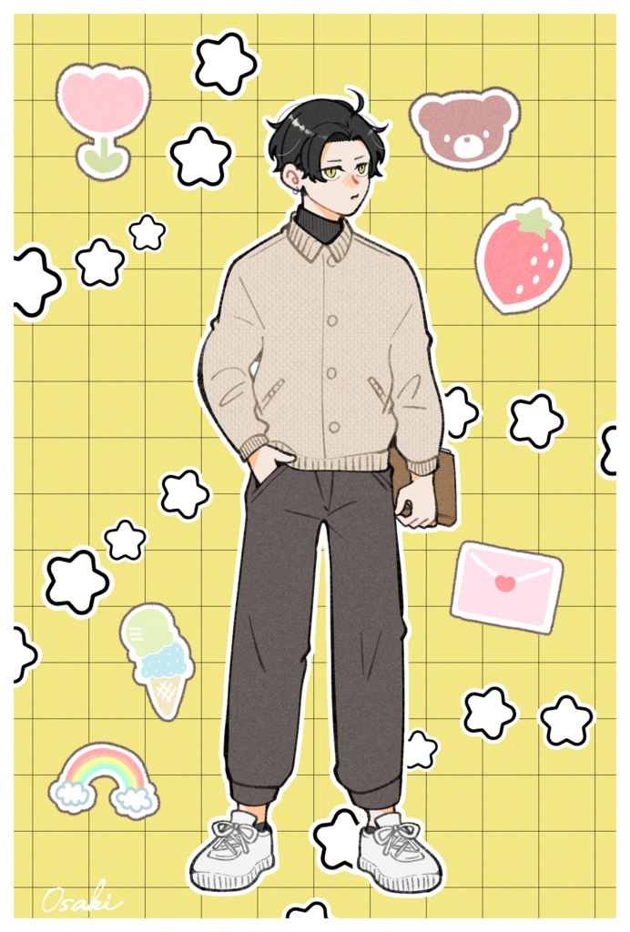 ニコイチポストカード