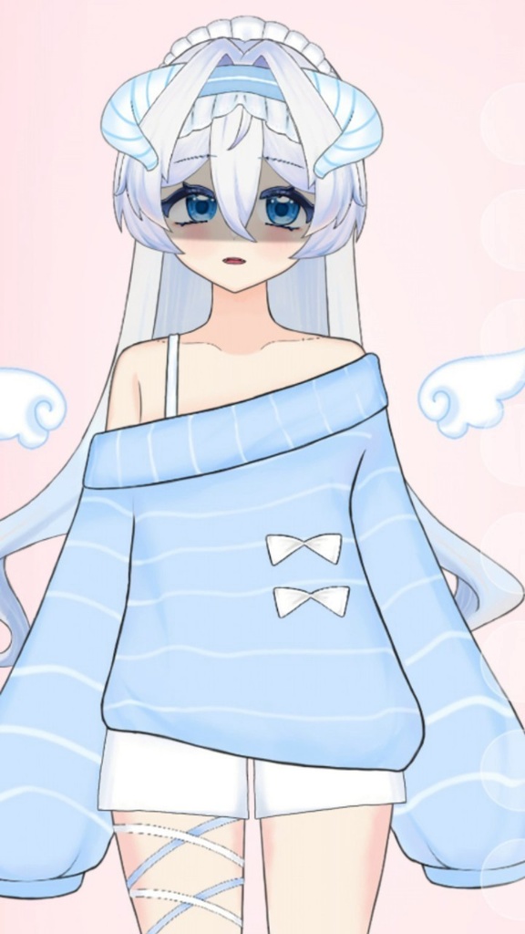 【Live2Dモデル】【限定一点】小さな天使の羊【VTS対応】