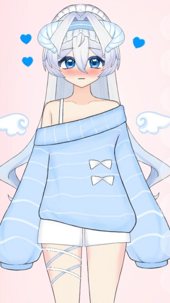 【Live2Dモデル】【限定一点】小さな天使の羊【VTS対応】