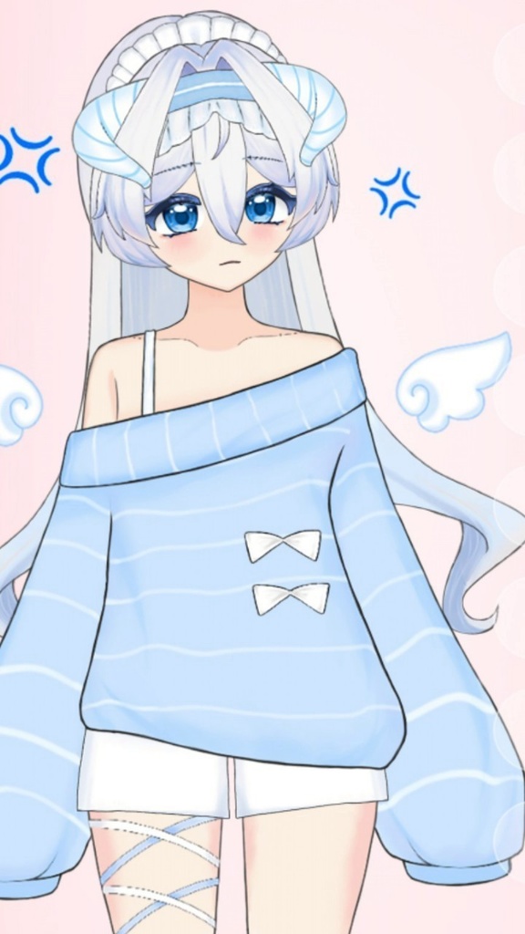 【Live2Dモデル】【限定一点】小さな天使の羊【VTS対応】