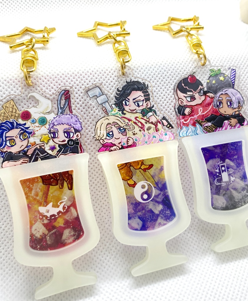 クリームソーダアクキー