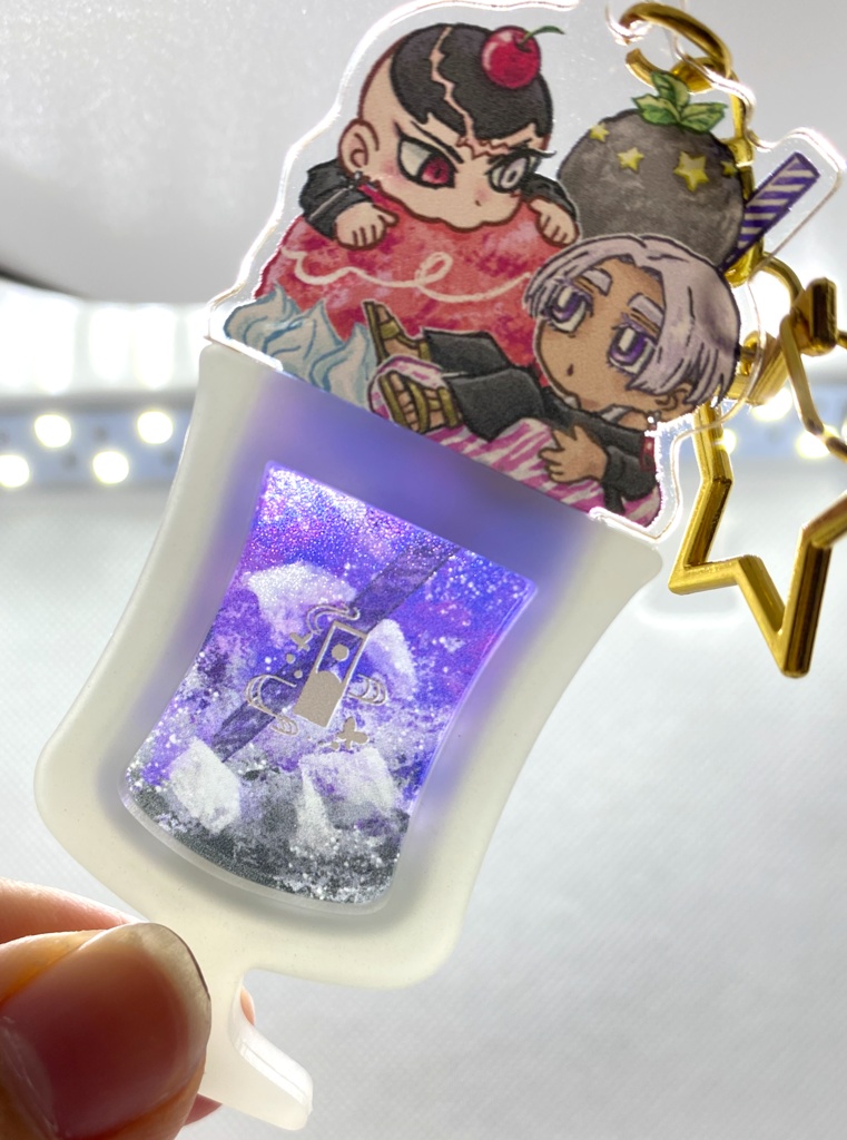 クリームソーダアクキー