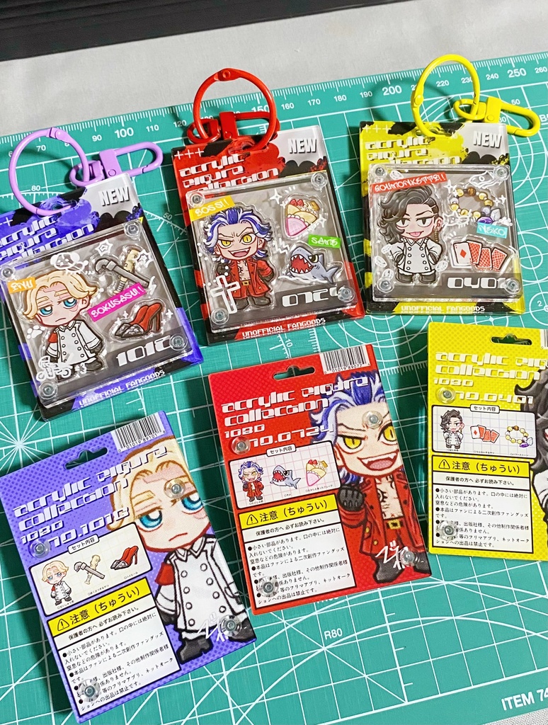 【NEW】ブリスターパッケージ風アクキー