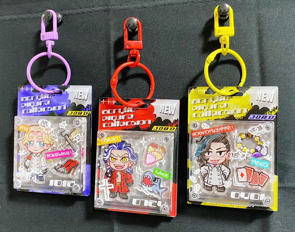 【NEW】ブリスターパッケージ風アクキー