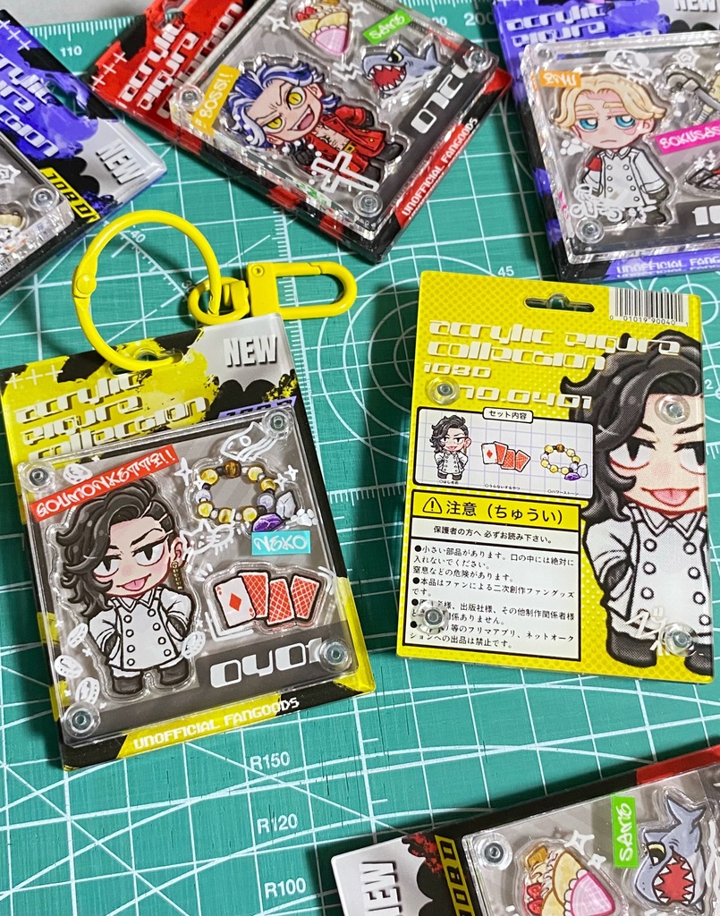 【NEW】ブリスターパッケージ風アクキー