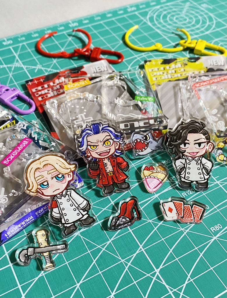 【NEW】ブリスターパッケージ風アクキー