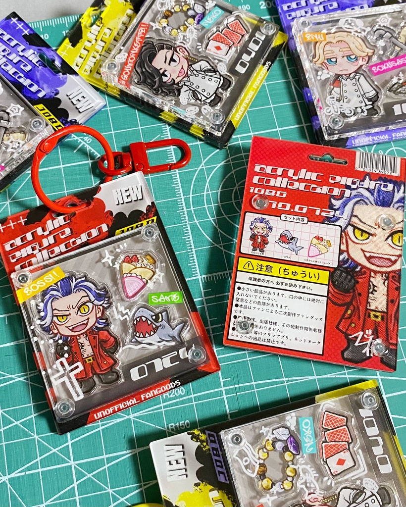 【NEW】ブリスターパッケージ風アクキー