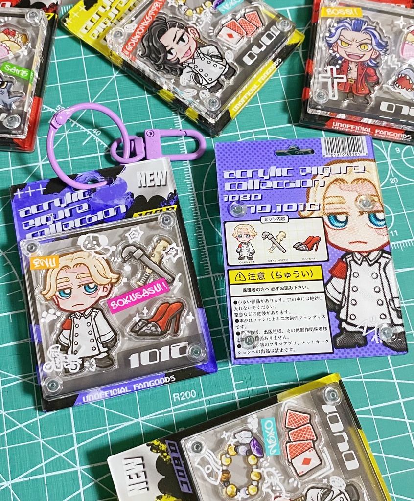 【NEW】ブリスターパッケージ風アクキー
