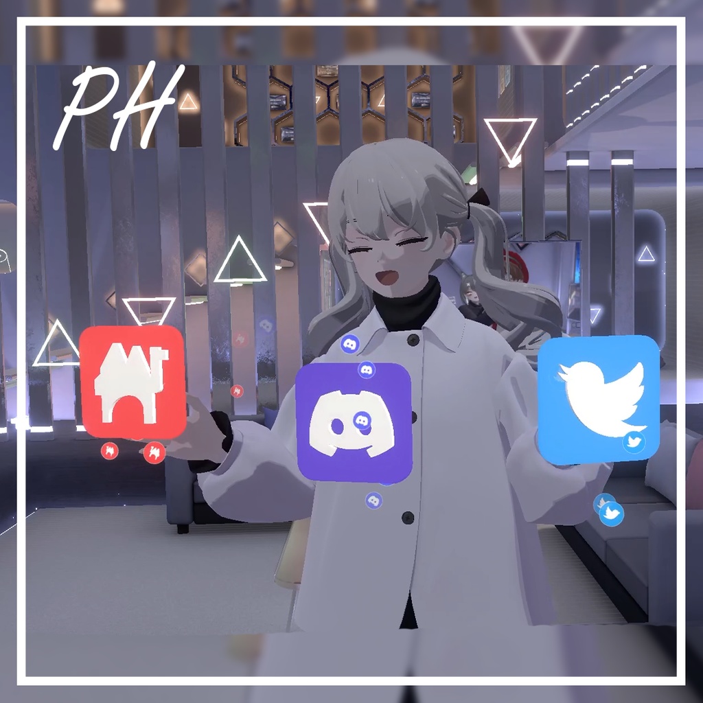 ðð«ðšðŠð¢ð§ðð§ðð ðð¥ðšðð¡ðð¬ : ã¢ãã¡ååº, PH Animation NameCard 2
