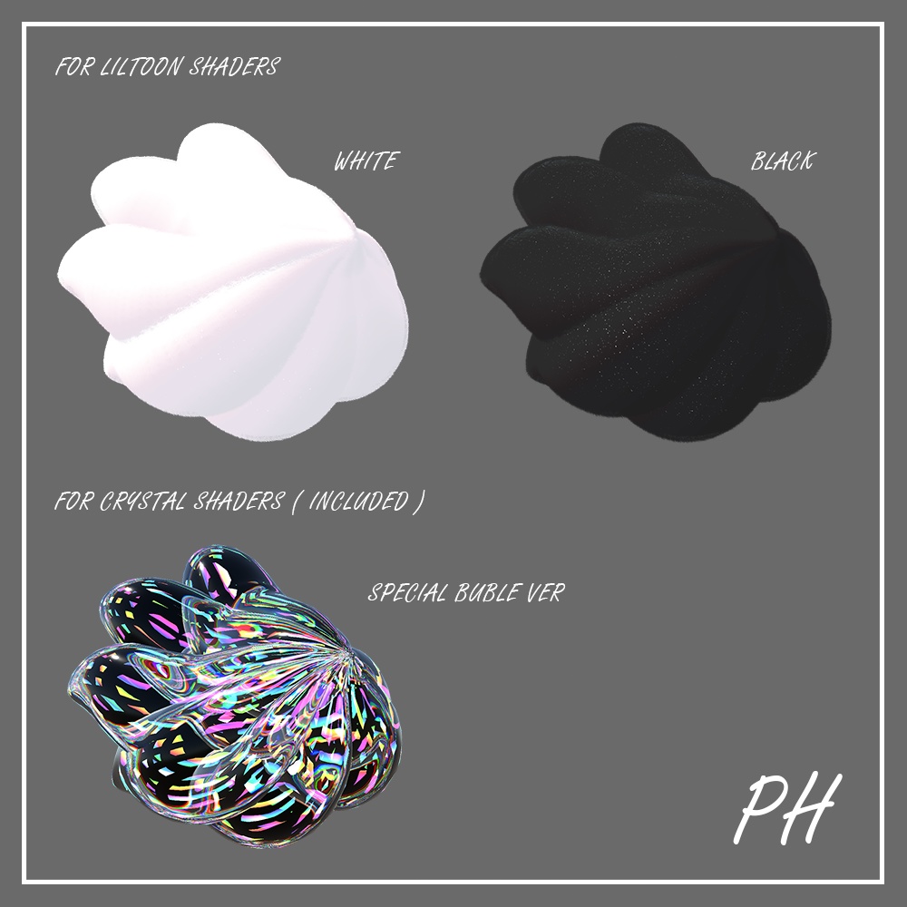 【 𝐀𝐎𝐏𝐎𝐍 】九尾狐のしっぽ, PH NineTail For All Avatars