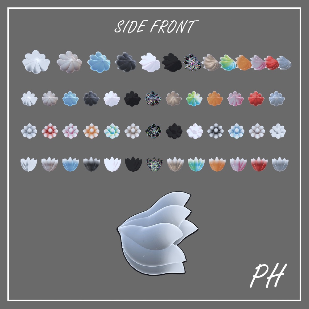 【 𝐀𝐎𝐏𝐎𝐍 】九尾狐のしっぽ, PH NineTail For All Avatars