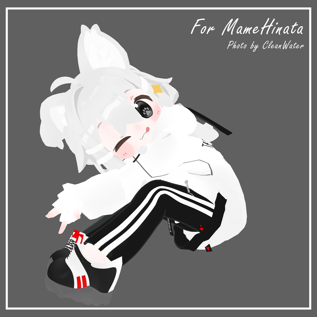 ใ ๐๐๐๐๐ ใใซใผใบใใผใ, Loose Hoodieโญ๏ธใขใใฟใผๅคๅฏพๅฟ ใ
ก ใ VRChat 3D Clothes ใ