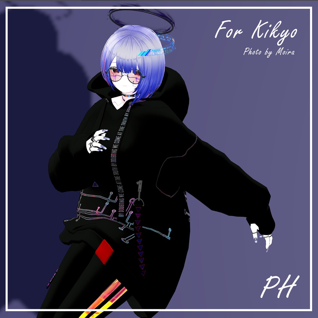 ใ ๐๐๐๐๐ ใใซใผใบใใผใ, Loose Hoodieโญ๏ธใขใใฟใผๅคๅฏพๅฟ ใ
ก ใ VRChat 3D Clothes ใ