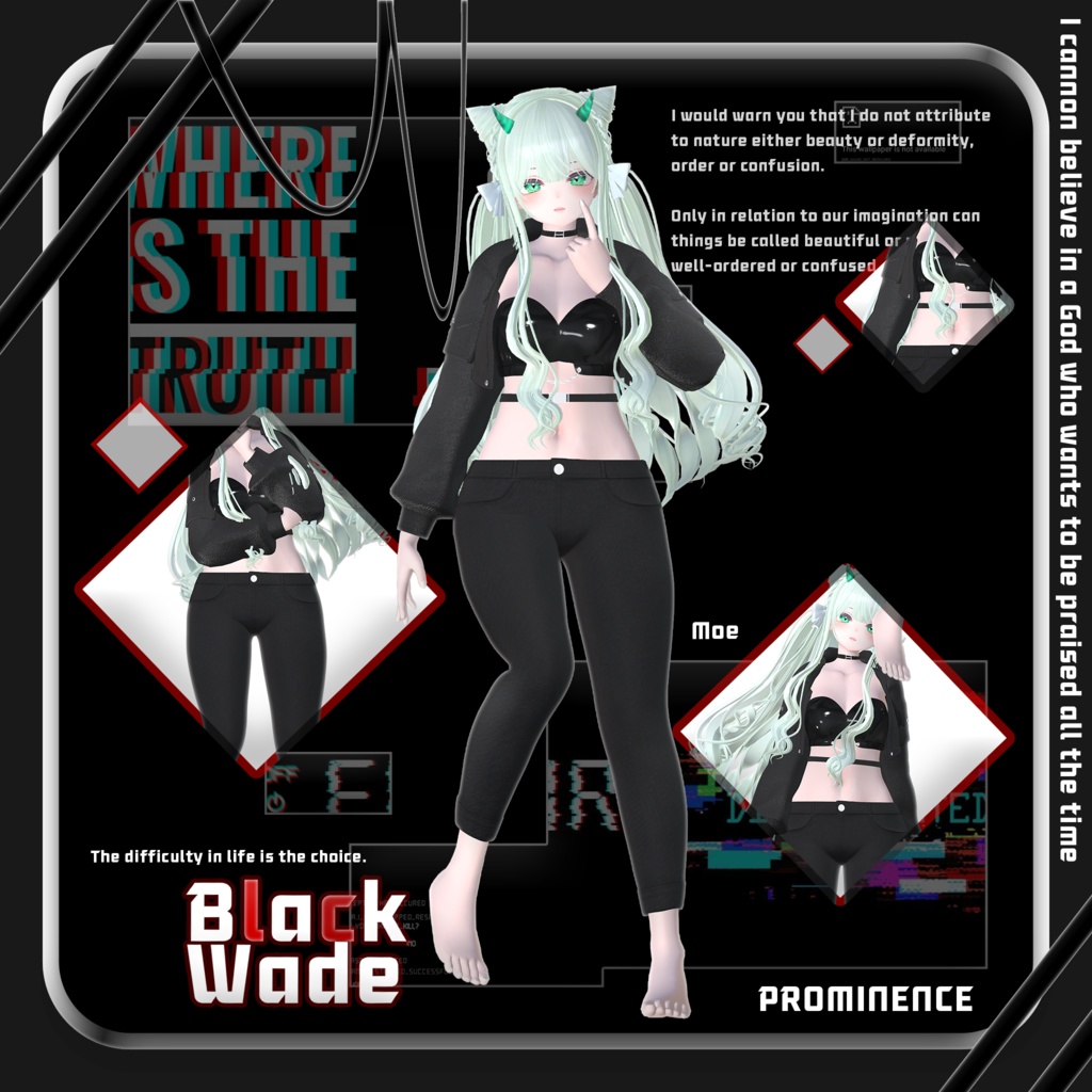 ใ ๐๐๐๐๐ ใใใฉใใฏยทใฆใงใคใ, Black Wade