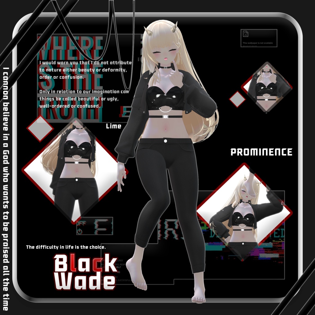 ใ ๐๐๐๐๐ ใใใฉใใฏยทใฆใงใคใ, Black Wade