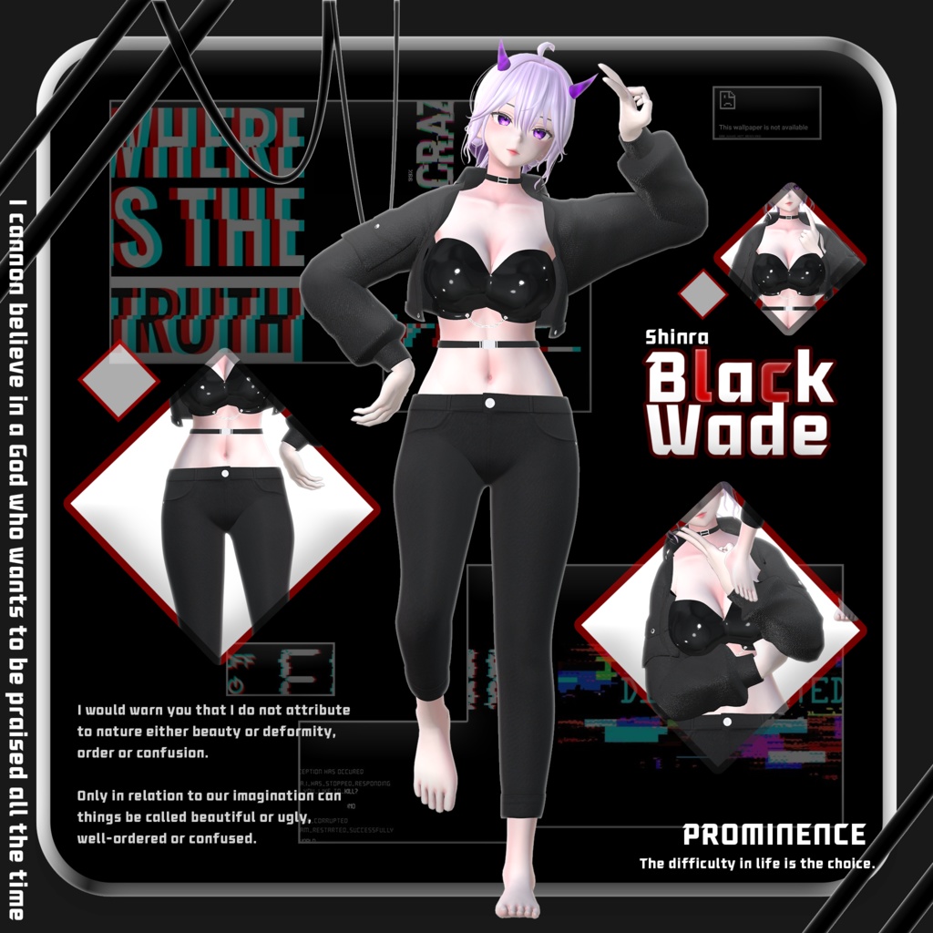 ใ ๐๐๐๐๐ ใใใฉใใฏยทใฆใงใคใ, Black Wade