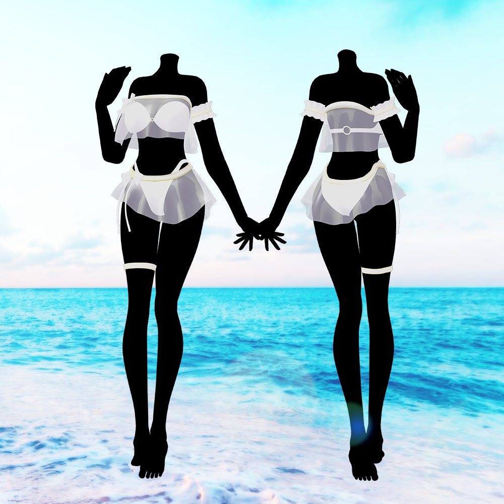 夏のフリル, Summer Frill ㅡ 【 VRC Clothes 】